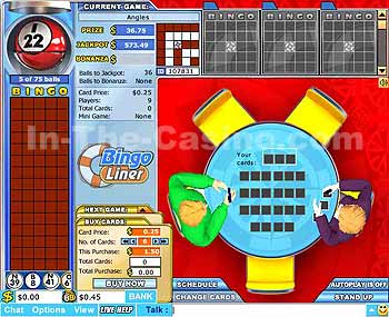 Bingo table