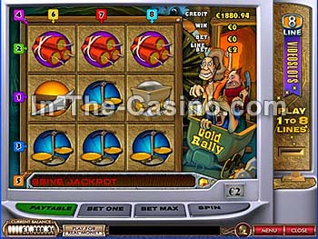 Gold Rally at Cameo Casino