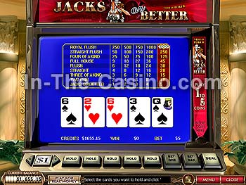 Jacks Or Better at Cameo Casino