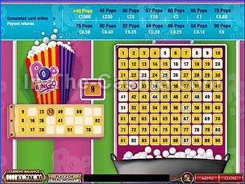 Pop Bingo at Cameo Casino