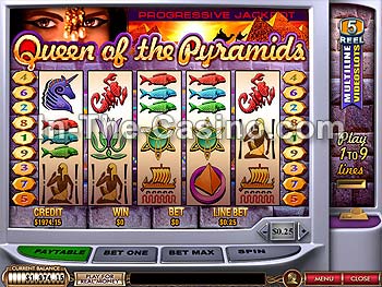 Queen Of Pyramids at Cameo Casino