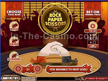 Rock-Paper-Scissors at Cameo Casino