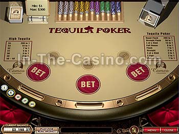 Tequila Poker at Cameo Casino