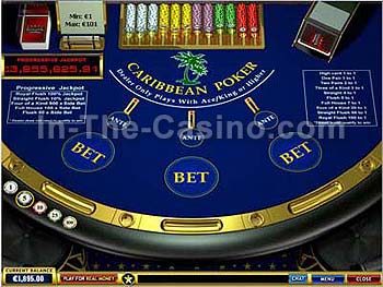 Caribbean Poker at Europa Casino