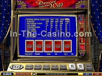 Deuces Wild at Europa Casino