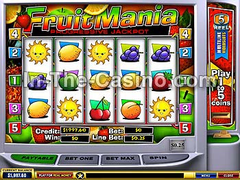 Fruitmania at Europa Casino