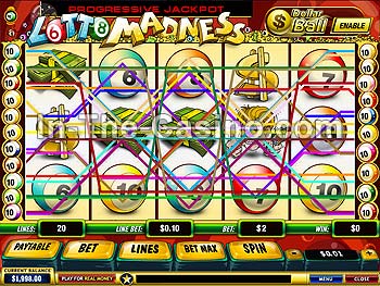 Lotto Madness at Europa Casino