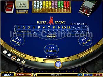 Red Dog at Europa Casino