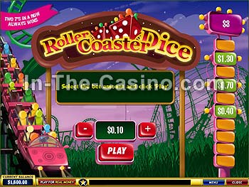 Rollercoaster Dice at Europa Casino