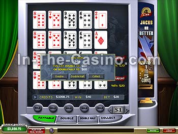 4-line Jacks Or Better at Tropez Casino