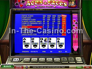 Aces And Faces at Tropez Casino