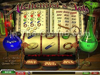 Alchemist's Lab at Tropez Casino