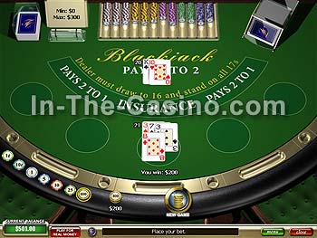 Blackjack Surrender at Tropez Casino