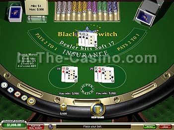 Blackjack Switch at Tropez Casino