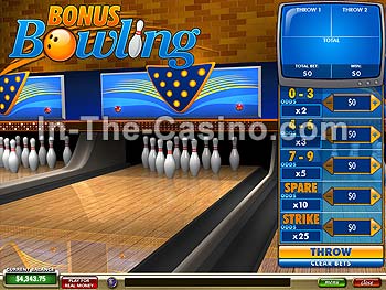 Bonus Bowling at Tropez Casino