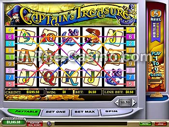 Captain's Treasure at Tropez Casino