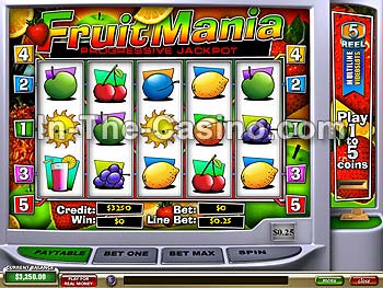 Fruitmania at Tropez Casino