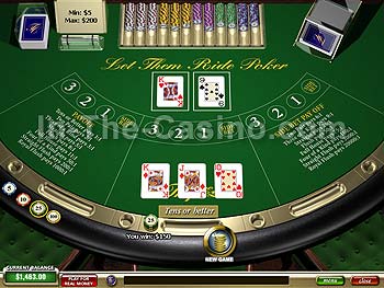 Let Them Ride at Tropez Casino