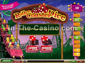 Rollercoaster Dice at Tropez Casino