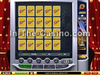 4-line Jacks Or Better at Vegas Red Casino