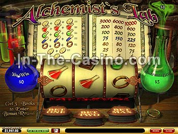 Alchemist's Lab at Vegas Red Casino