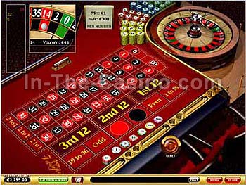 American Roulette at Vegas Red Casino