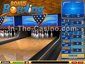 Bonus Bowling at Vegas Red Casino
