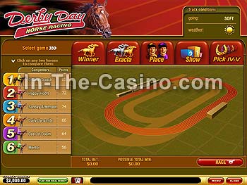 Derby Day at Vegas Red Casino