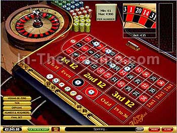 European Roulette at Vegas Red Casino