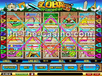Global Traveler at Vegas Red Casino