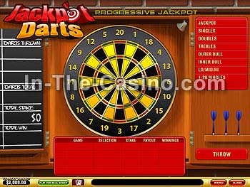 Jackpot Darts at Vegas Red Casino