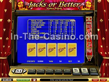 Jacks Or Better at Vegas Red Casino